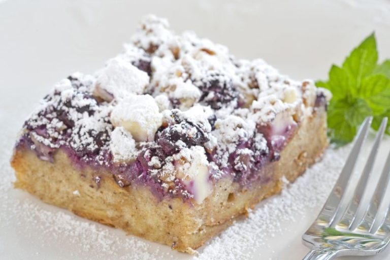 blueberry french toast squares