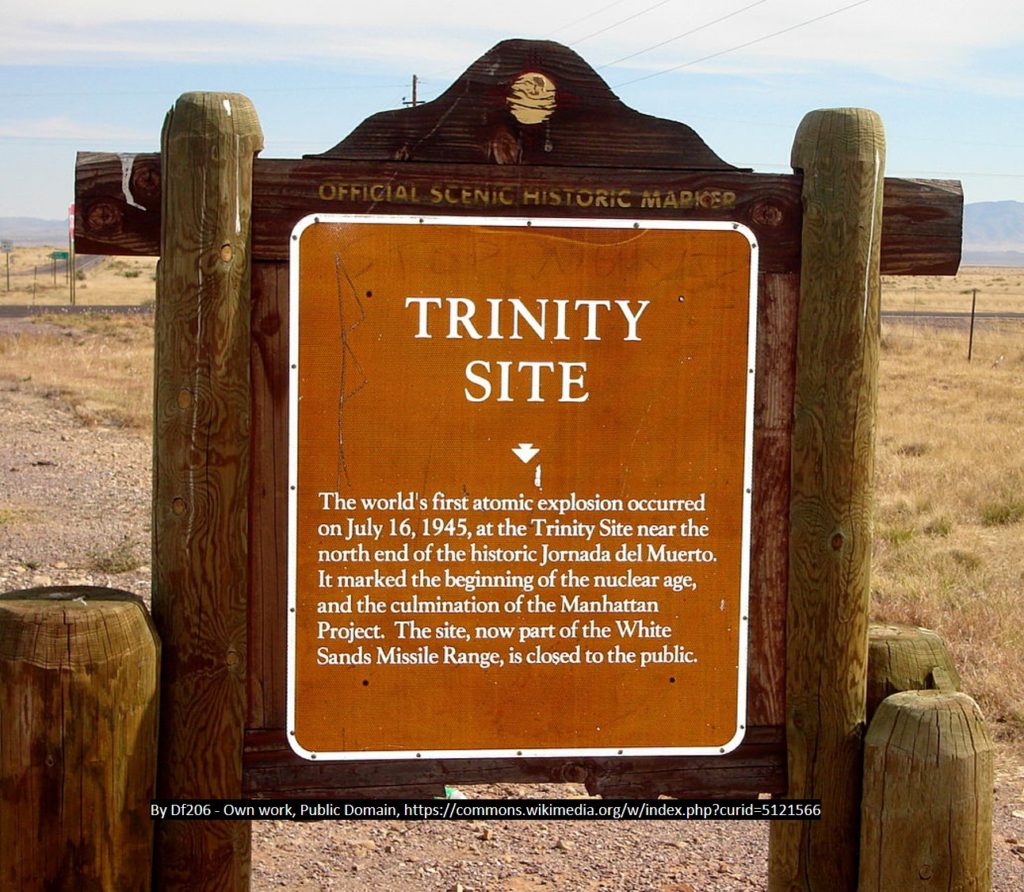 Trinity Atomic Bomb Site