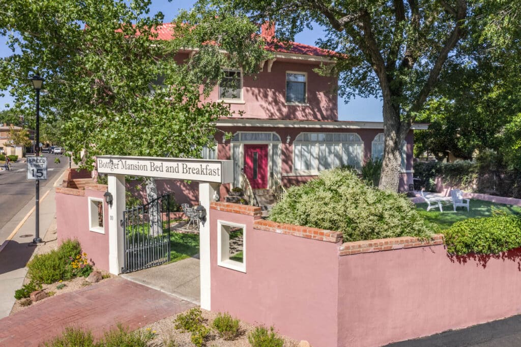 Exterior of the best Bed and Breakfast in Albuquerque, located near some of the top Albuquerque breweries