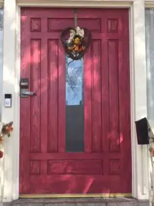 Bottger Mansion front door