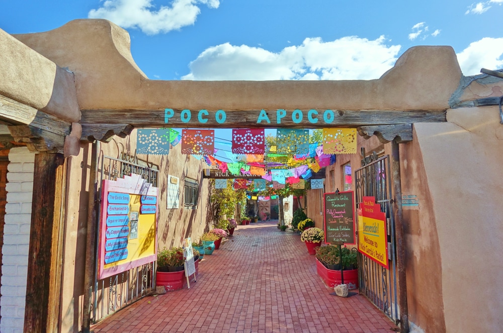 The charming streets of Old Town Albuquerque are perfect for holiday shopping this year!