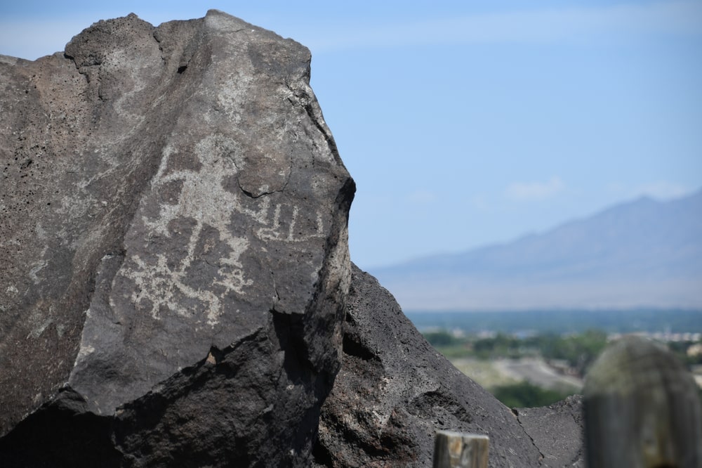 Petroglyphs at the Boca Negra Canyon - a great spot for Albuquerque hiking