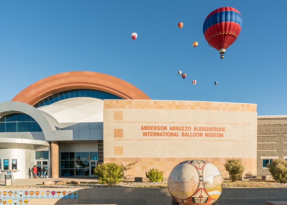 The Anderson Abruzzo Museum of Hot Air Ballooning is one of the best museums in Albuquerque to visit while staying at our Albuquerque Bed and Breakfast