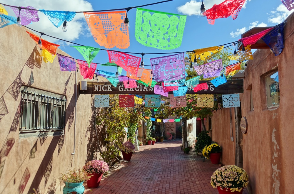 Old Town, near the Sawmill District in Albuquerque